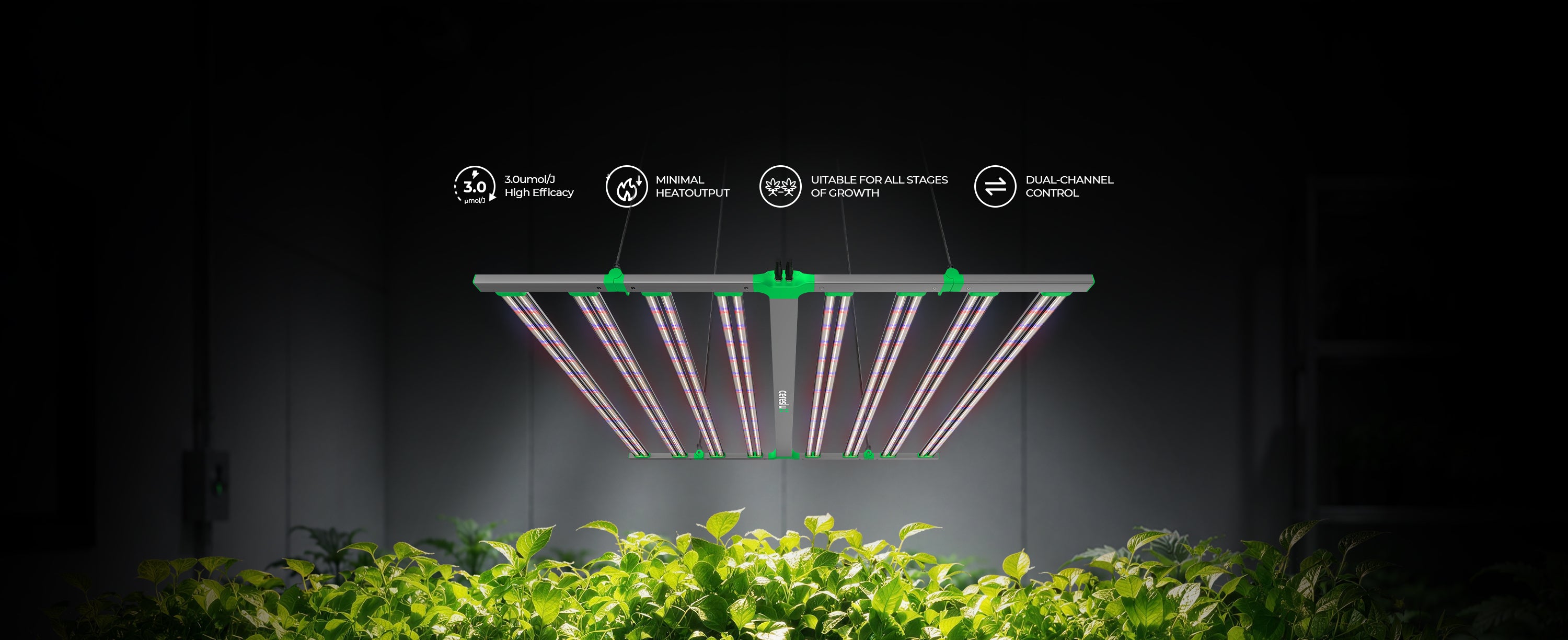 Commercial LED Grow Light 880W - CeresLux Slim Power – Cereslux