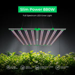 CeresLux Slim Power 880W High-Efficacy LED grow light for commercial led grow light 880W with full spectrum performance.