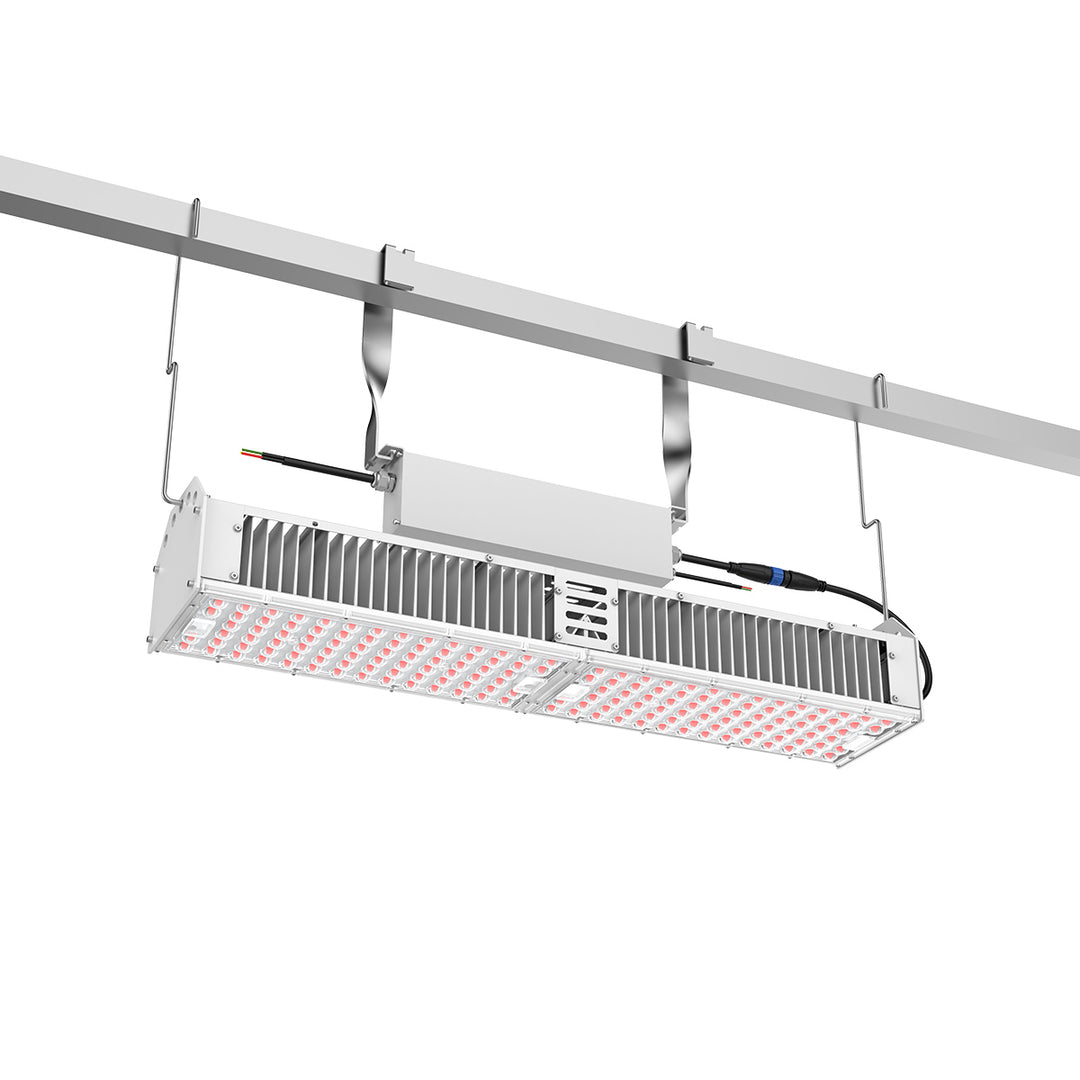 CeresLux SunRoof 600W/1080W LED Grow Light | 4.0 µmol/J High PPE, Full Spectrum, IP65 Waterproof, Uniform PPFD for Commercial Growing