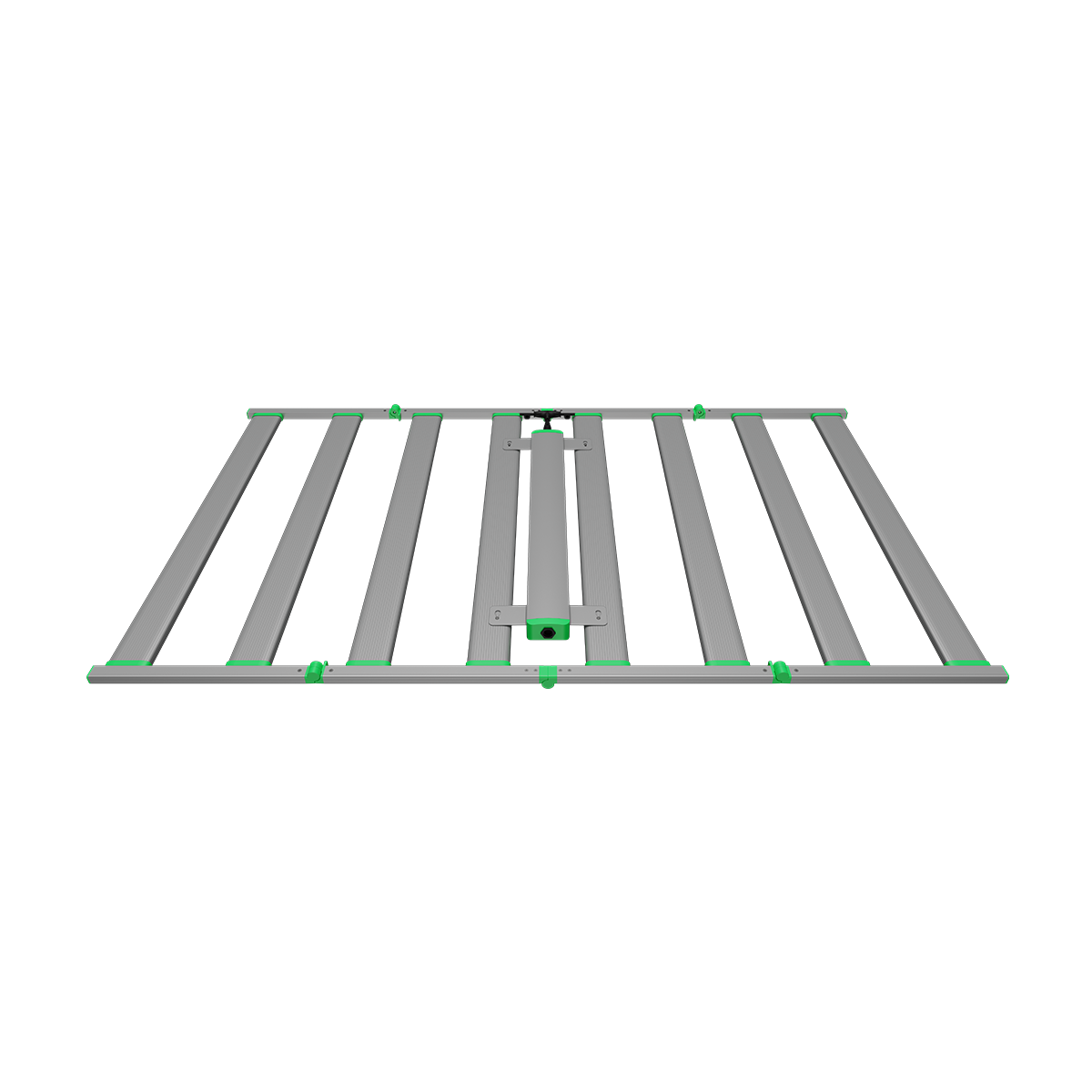 Titan Series aluminum frame for commercial LED grow light for flowering setup.