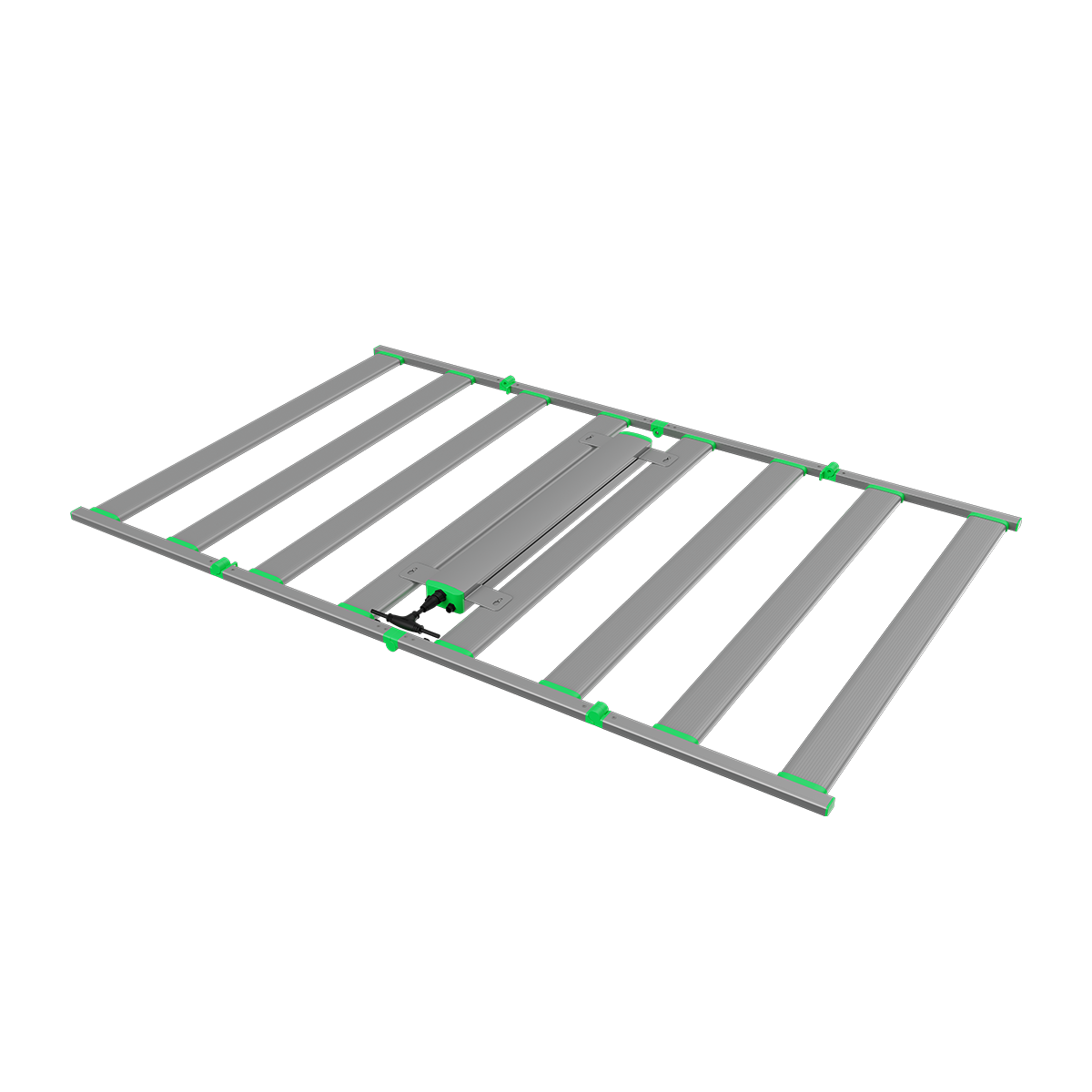 Titan Series grow light frame designed for commercial LED grow light for flowering optimization.