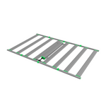Titan Series grow light frame designed for commercial LED grow light for flowering optimization.