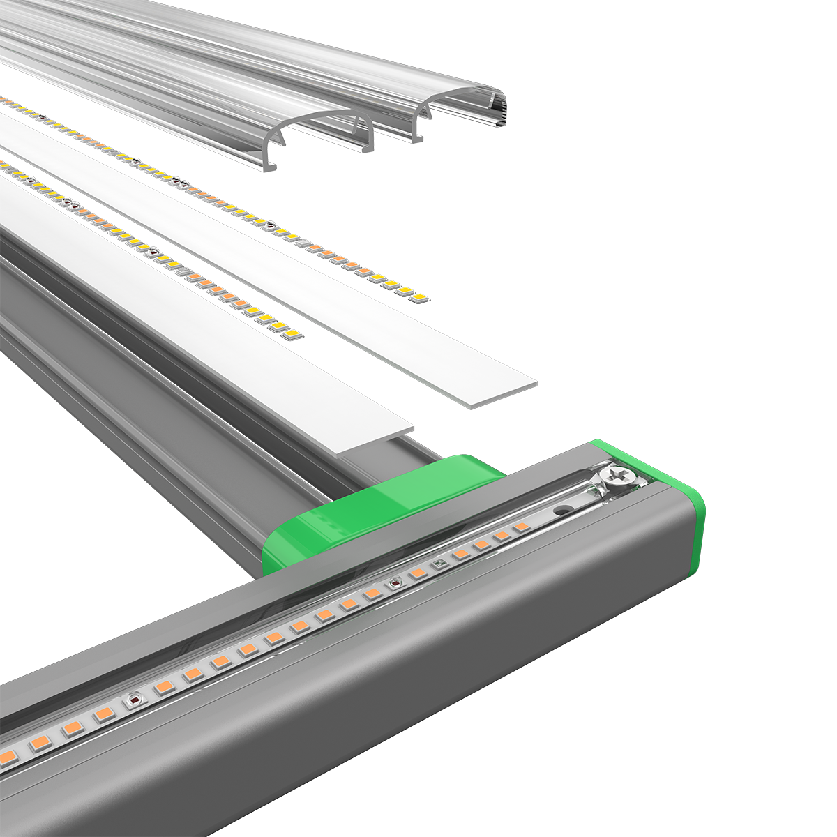 CeresLux 3000 µmol/s commercial LED grow fixture