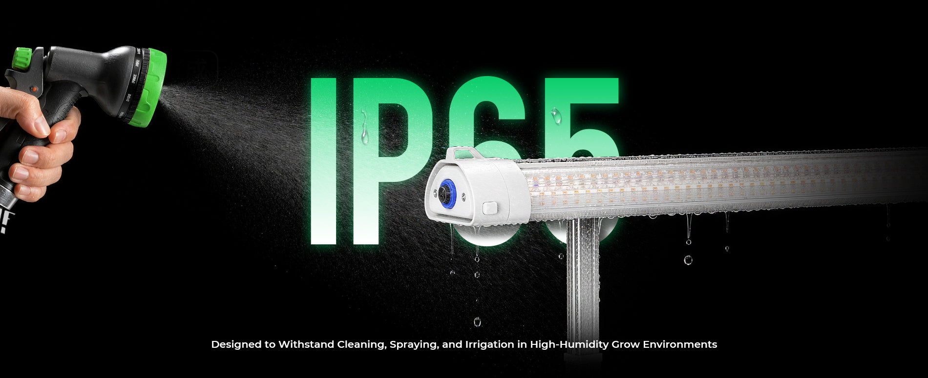 Cereslux horticulture LED system with IP66 dustproof and waterproof rating