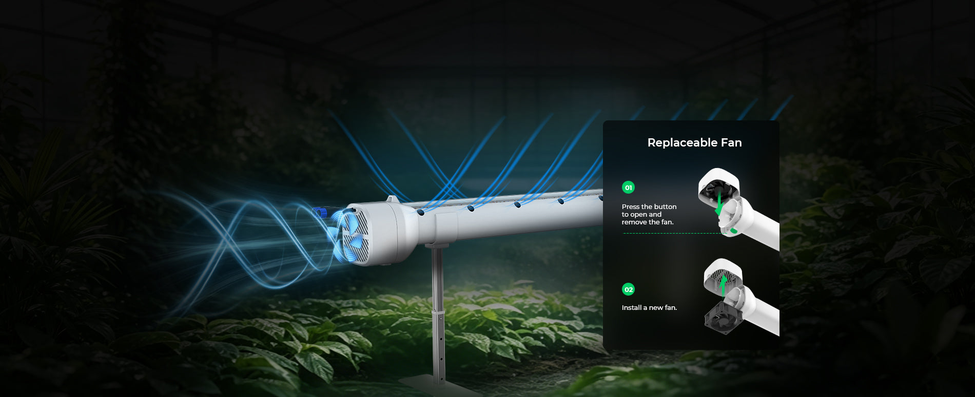 Commercial LED Grow Light for Lower Canopy Development