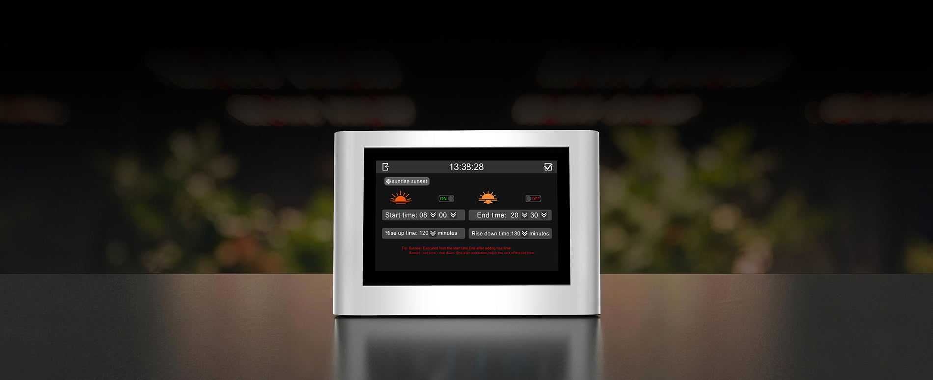 Timer controller for greenhouse grow lights