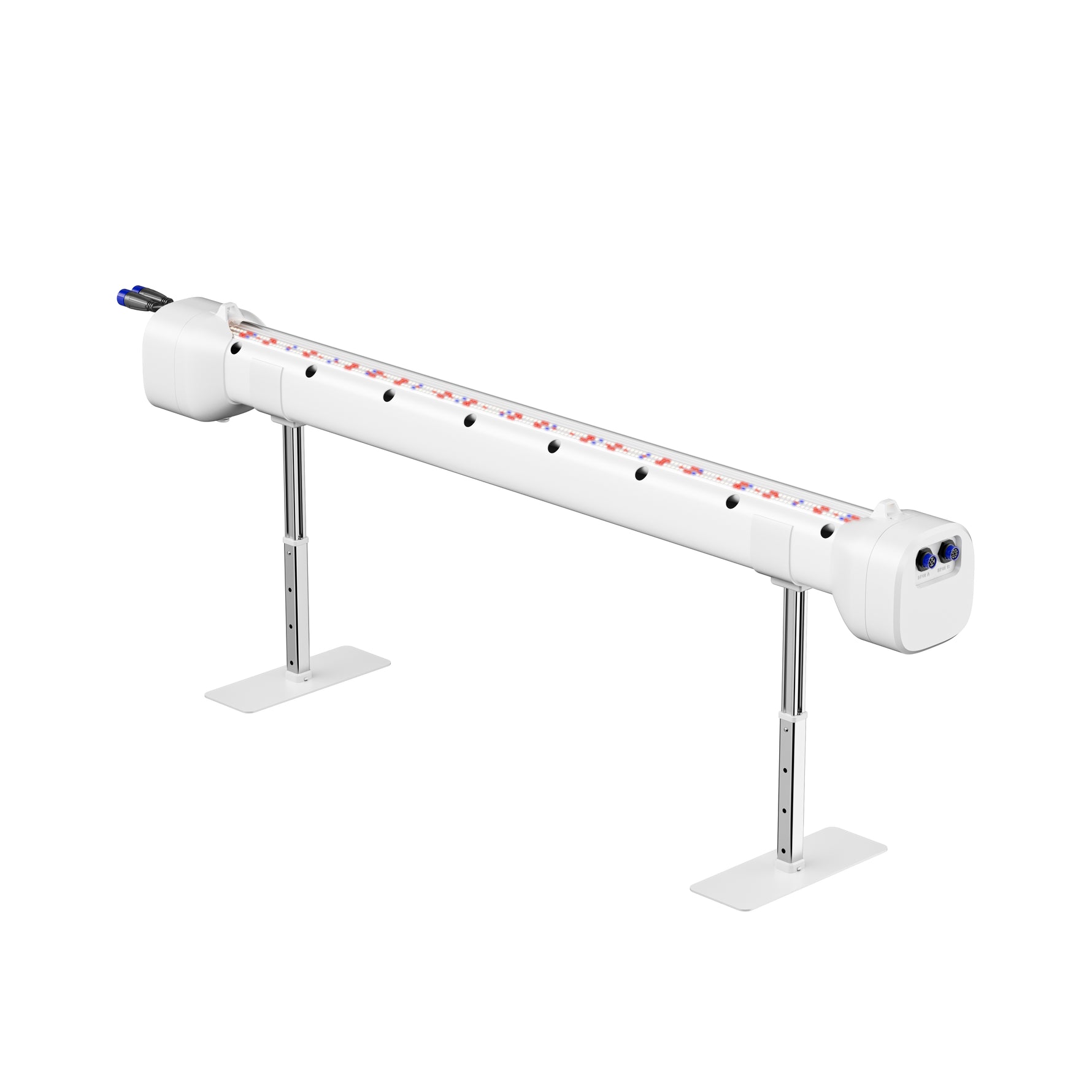 Cereslux DeepGrow-Aero 175W Under Canopy LED Grow Light with UV & Far-Red Spectrum on a stand.