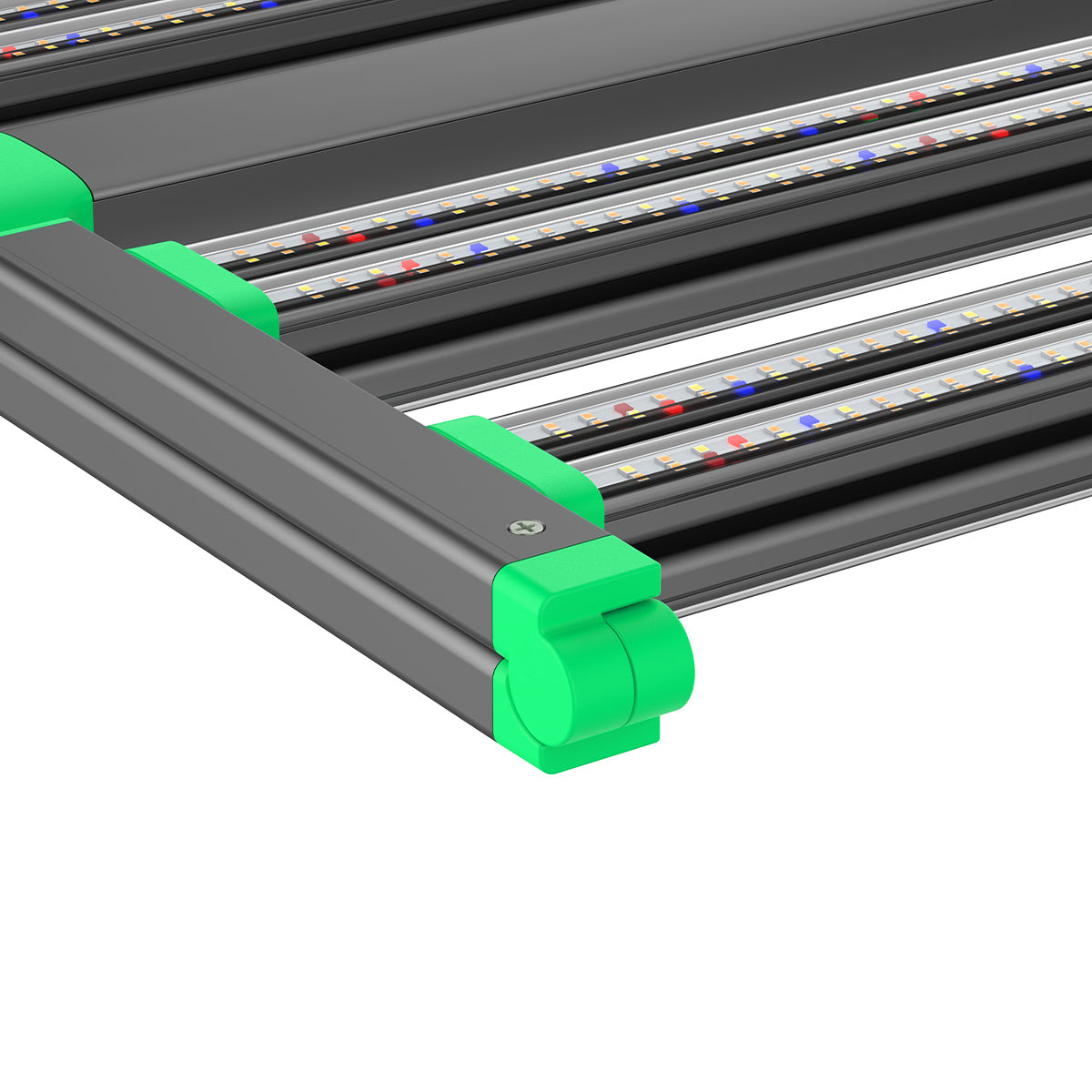CeresLux Slim Power 880W High-Efficacy LED Grow Light for Commercial Cannabis Flowering close-up view of LED bar design