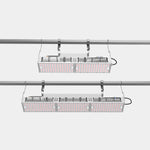 CeresLux SunRoof 600W/1080W LED Grow Light | 4.0 µmol/J High PPE, Full Spectrum, IP65 Waterproof, Uniform PPFD for Commercial Growing
