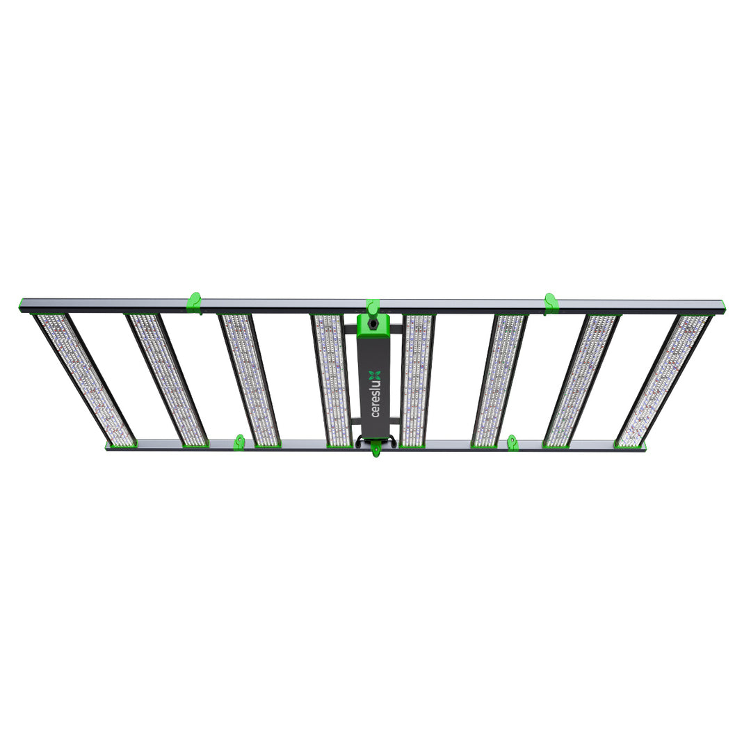 Titan Series 1320W/1650W Commercial LED Grow Light for Cannabis Flowering, energy-efficient indoor lighting.